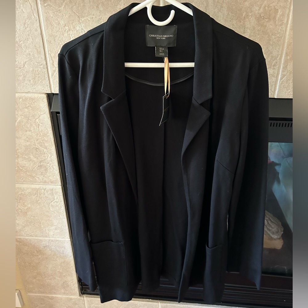 Christian Siriano Relaxed Fit Blazer